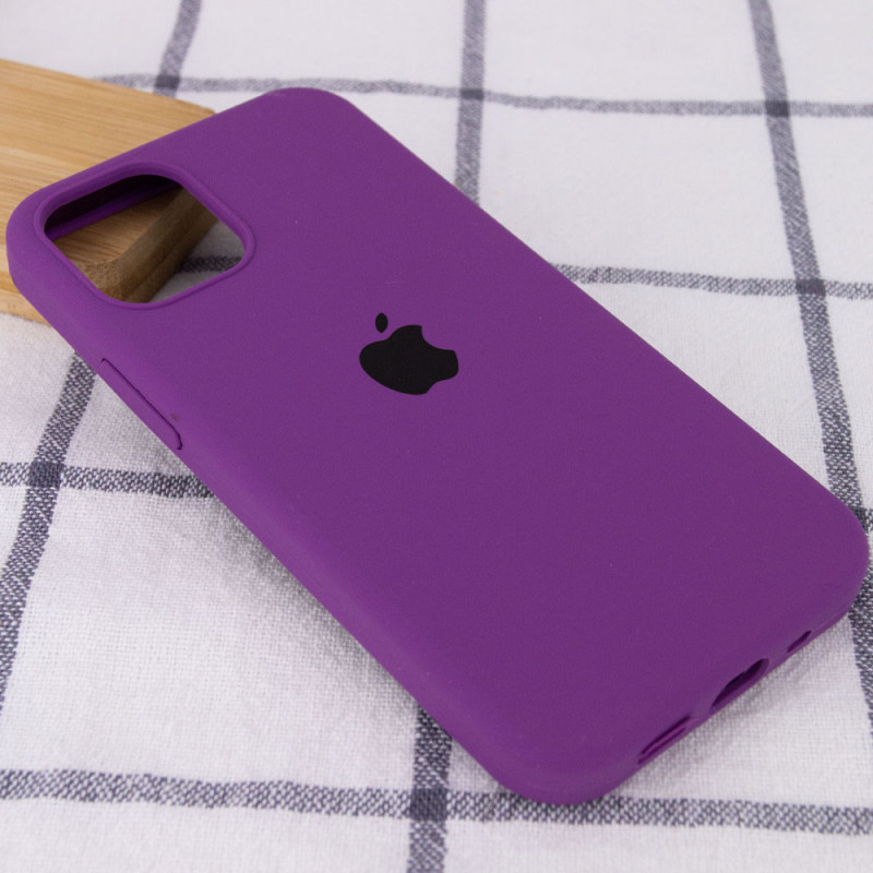 Фото Чохол Silicone Case Full Protective (AA) на Apple iPhone 13 (6.1") (Фіолетовий / Grape) на vchehle.ua