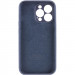 Фото Чехол Silicone Case Full Camera Protective (AA) для Apple iPhone 15 Pro Max (6.7") (Темно-синий / Midnight blue) на vchehle.ua