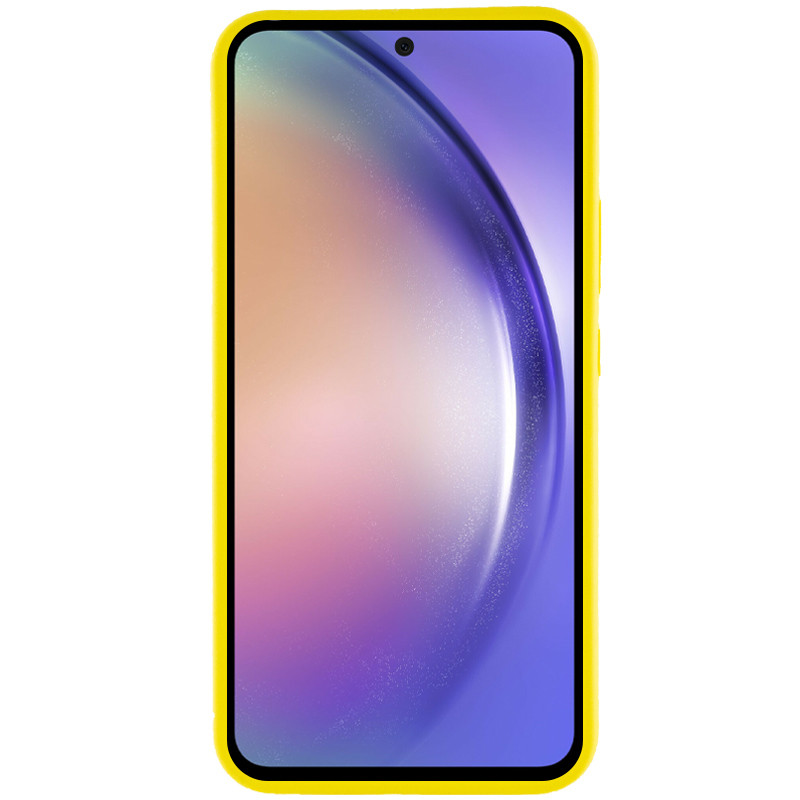 Замовити Чохол Silicone Cover Lakshmi Full Camera (AAA) на Samsung Galaxy A54 5G (Жовтий / Yellow) на vchehle.ua