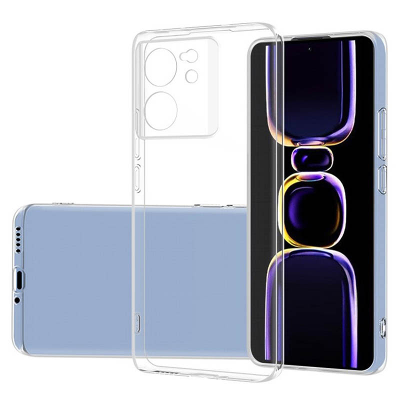 TPU чохол Epic Transparent 1,5mm Full Camera на Xiaomi 13T / 13T Pro (Прозорий (прозорий))