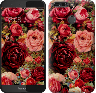 

Чехол Цветущие розы для Huawei Honor V9 629377