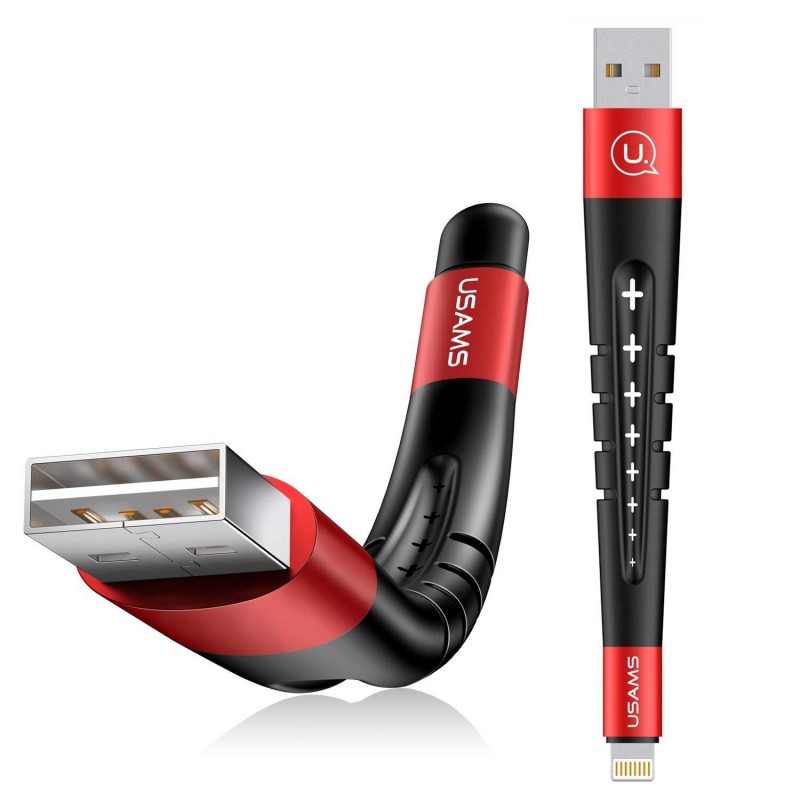 

Дата кабель USAMS SJ198 3in1 USB to Lightning (0.12m) (Charging+Holder+Stylus) (Красный) 680092