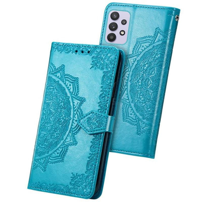 Фото Кожаный чехол-книжка Art Case с визитницей для Samsung Galaxy A13 4G (Синий) в магазине vchehle.ua