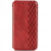 Шкіряний чохол книжка GETMAN Cubic (PU) на Samsung Galaxy A52 4G / A52 5G / A52s (Червоний)