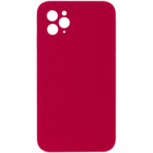 Чехол Silicone Case Square Full Camera Protective (AA) NOLOGO для Apple iPhone 11 Pro (5.8")
