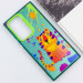 Фото TPU+PC чехол TakiTaki Graffiti magic glow для Samsung Galaxy A13 4G (Shocked tiger / Green) на vchehle.ua