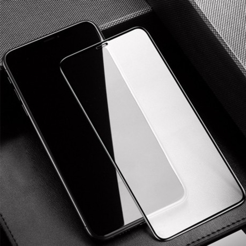 Фото Захисне скло 2.5D CP + (full glue) на Apple iPhone XS Max / 11 Pro Max (6.5") (Чорний) на vchehle.ua