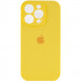 Чохол Silicone Case Full Camera Protective (AA) на Apple iPhone 14 Pro Max (6.7") (Жовтий / Yellow)