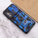 Купить Ударопрочный чехол Camshield Serge Ring Camo для Samsung Galaxy A73 5G (Синий / Army Blue) на vchehle.ua
