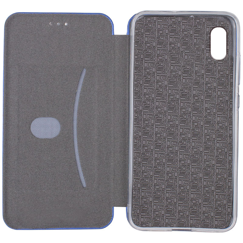 Фото Кожаный чехол (книжка) Classy для ZTE Blade A3 (2020) (Синий) в магазине vchehle.ua