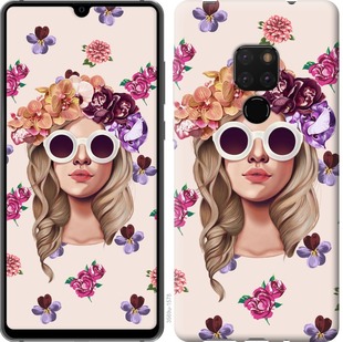

Чохол Дівчина з квітами v2 на Huawei Mate 20 670908