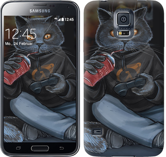 

Чохол gamer cat на Samsung Galaxy S5 Duos SM G900FD 635245