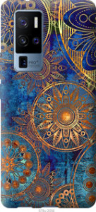 Чохол Золотий візерунок на Vivo X50 Pro Plus
