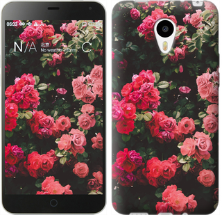 

Чохол Кущ з трояндами на Meizu M1/M1 mini 639346