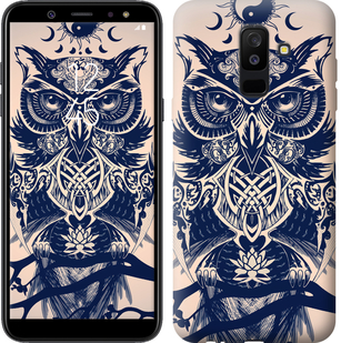 

Чохол Узорчата сова на Samsung Galaxy A6 Plus 2018 627257