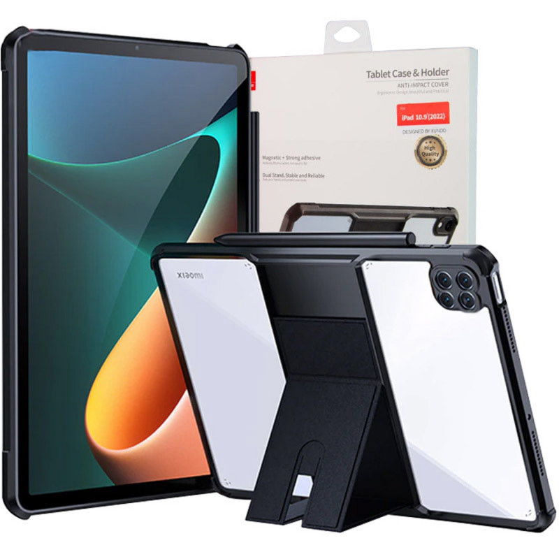 TPU+PC чохол Xundd Stand c посиленими кутами для Xiaomi Pad 7 / Pad 7 Pro (11.2") (Чорний)