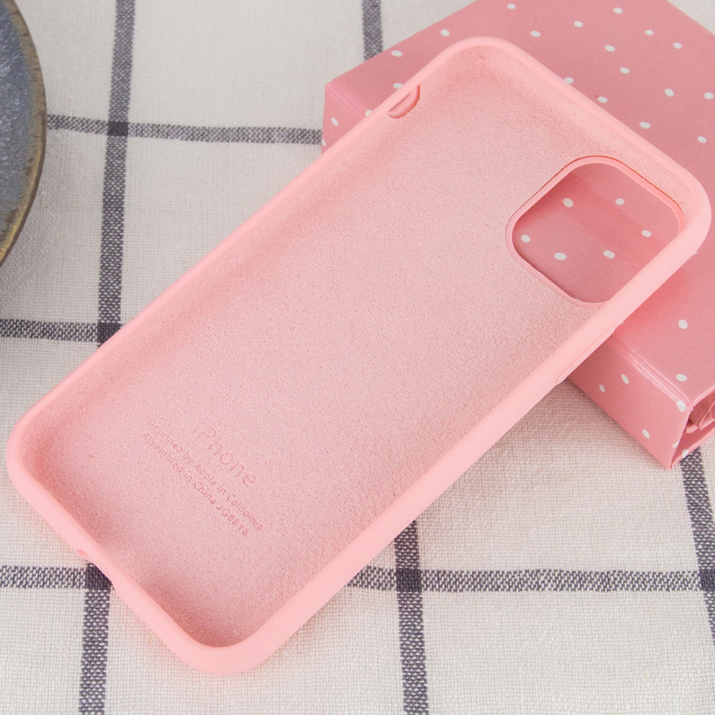 Фото Чехол Silicone Case Full Protective (AA) для Apple iPhone 11 (6.1") (Розовый / Pink) в магазине vchehle.ua