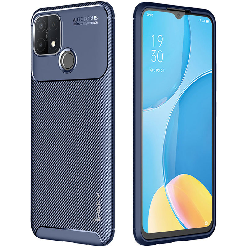 

TPU чохол iPaky Kaisy Series для Oppo A15 (Синій) 1127380