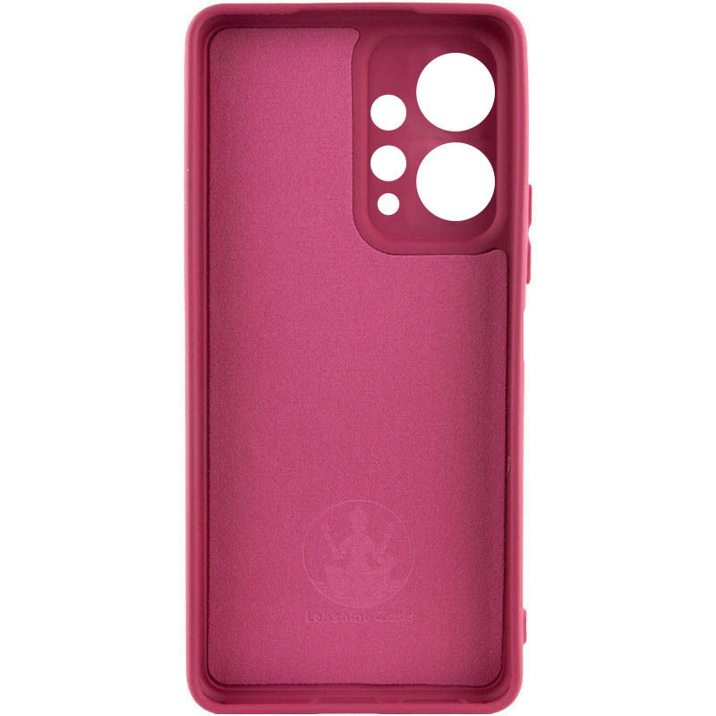 Фото Чохол Silicone Cover Lakshmi Full Camera (AAA) with Logo на Xiaomi Redmi Note 12 4G (Бордовий / Plum) на vchehle.ua