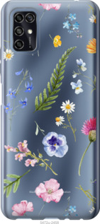 

Чехол Цветочный фон v2 для ZTE Blade V2020 Smart 1440642