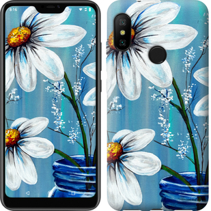 

Чохол Красиві арт-ромашки для Xiaomi Redmi 6 Pro 672787