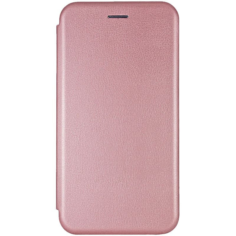 Кожаный чехол-книжка Classy для Realme C33 (Rose Gold)