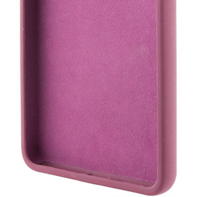 Фото Чохол TPU GETMAN Liquid Silk Full Camera на Xiaomi Redmi 13 4G / Poco M6 4G (Бордовий / Marsala) в маназині vchehle.ua