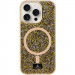 TPU чехол Bling World Rock Diamond with Magnetic Safe для Apple iPhone 16 Pro Max (6.9") (Gold)