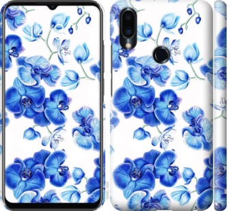 

Чехол Голубые орхидеи для Meizu Note 9 725126