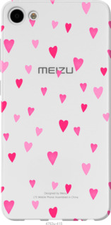 

Чехол Сердечки 2 для Meizu U10 1030544