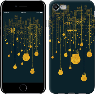 

Чехол Иллюстрация ночного города для iPhone 7 (4.7'') 592118