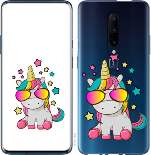 

Чехол Единорог в очках для OnePlus 8 916322