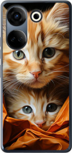 Чохол Котики 2 на Tecno Camon 20 Pro