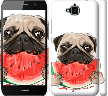 

Чохол Мопс і кавун на Huawei Enjoy 5 923740