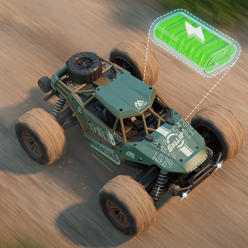 Машинка на радіокеруванні SCHE HW8809 Four-wheel drive high-speed (Green) в магазині vchehle.ua