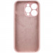 Чохол Silicone Case Full Camera Protective (AA) NO LOGO на Apple iPhone 15 Pro Max (6.7") (Рожевий / Chalk Pink) в магазині vchehle.ua