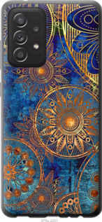 Чехол Золотой узор для Samsung Galaxy A52