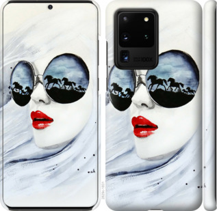 

Чохол Дівчина аквареллю на Samsung Galaxy S20 Ultra 878843