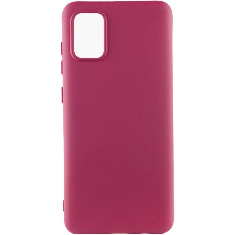 Чохол Silicone Cover Lakshmi (AA) на Samsung Galaxy A31 (Бордовий / Marsala)