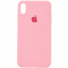 Чохол Silicone Case Full Protective (AA) на Apple iPhone XS Max (6.5") (Рожевий / Pink)