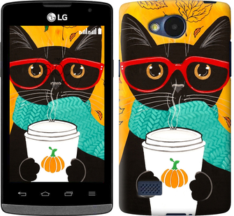 

Чехол Осенний кот для LG Joy H220 639702