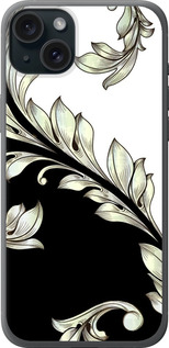 

Чехол White and black 1 для iPhone 15 Plus 1695545