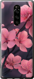 Чехол Пурпурная сакура для Sony Xperia XZ4