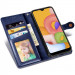 Фото Кожаный чехол-книжка GETMAN Gallant (PU) для Motorola Moto G05 / E15 (Синий) в магазине vchehle.ua