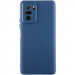 Чохол Silicone Cover Lakshmi Full Camera (AA) на Xiaomi Redmi Note 10 / Note 10s / Poco M5s (Синій / Navy Blue)