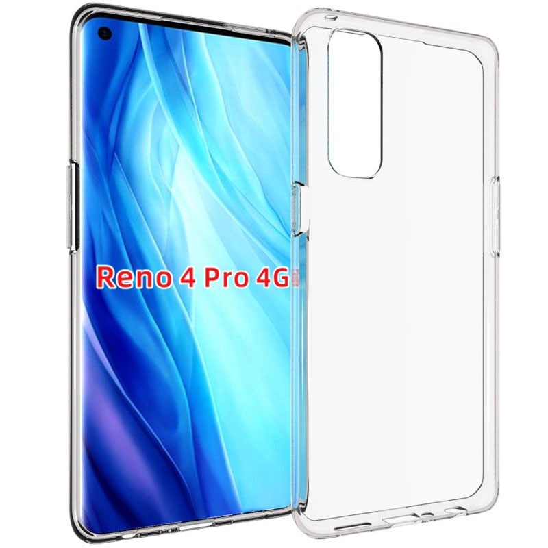 TPU чохол Epic Transparent 1,5mm на Oppo Reno 4 Pro (Прозорий (прозорий))