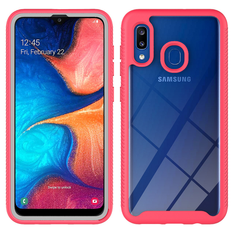 

Ударостійкий чохол Full-body Bumper Case для Samsung Galaxy A30 (Рожевий) 725411