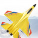 Фото Самолет на радиоуправлении SCHE HW28 SU27 Foam (Yellow) на vchehle.ua