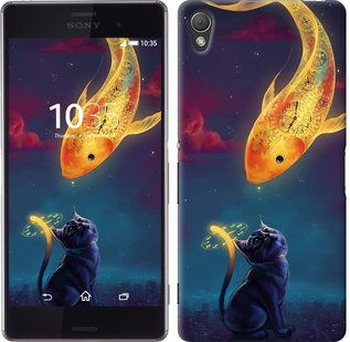 

Чехол Кошкин сон для Sony Xperia Z3 Dual 157346