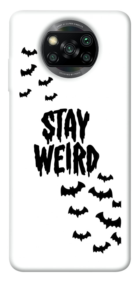 

Чехол Stay Weird для Xiaomi Poco X3 NFC 1103807
